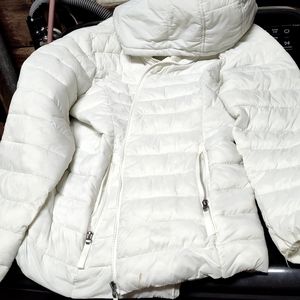 St John's Bay White puffer coat!